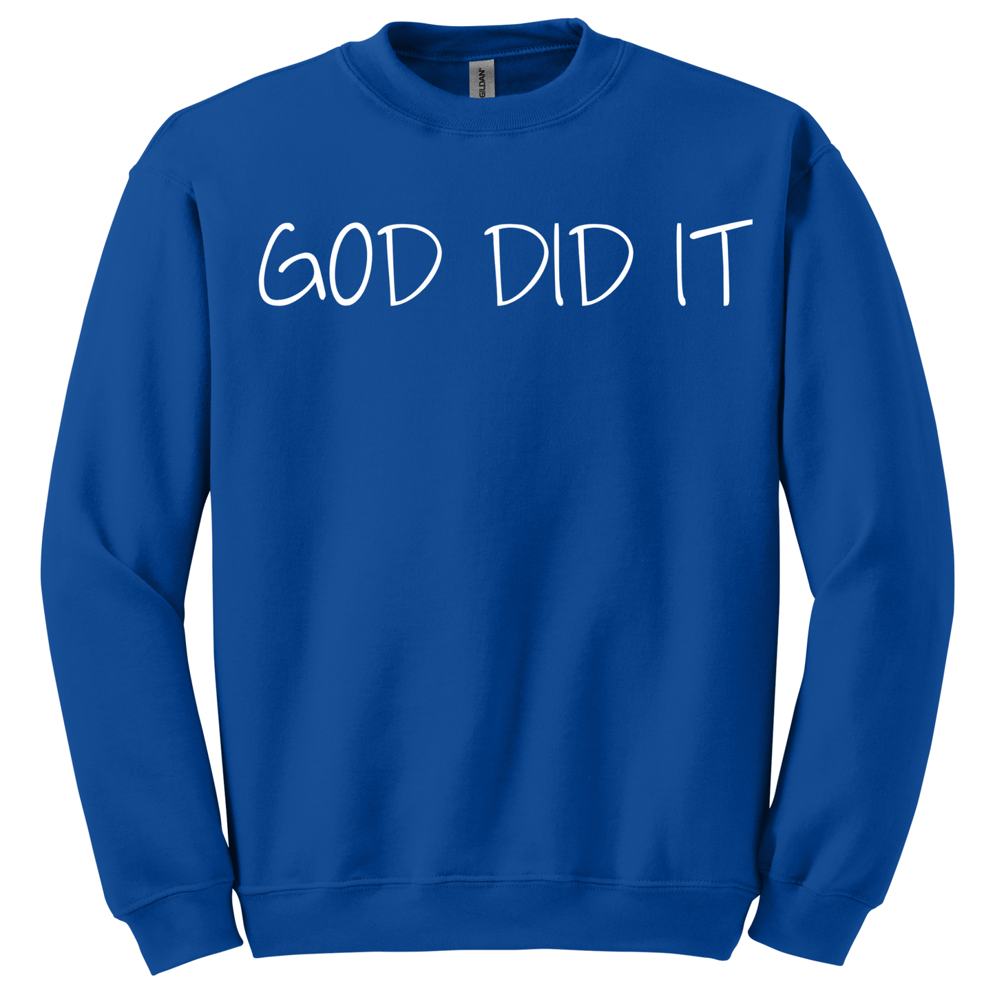 God Did It Women Sweatshirt