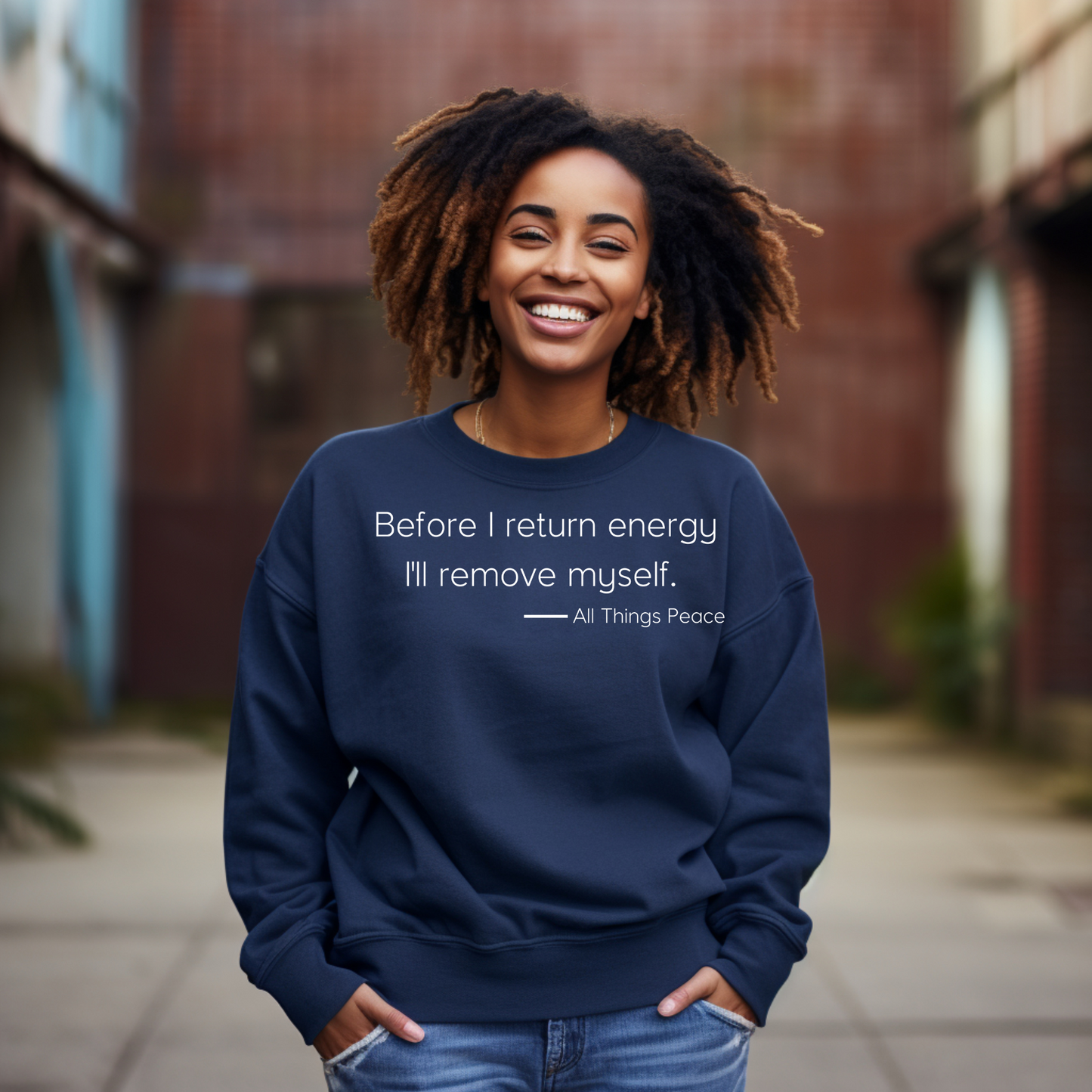 All Things Peace Sweatshirt