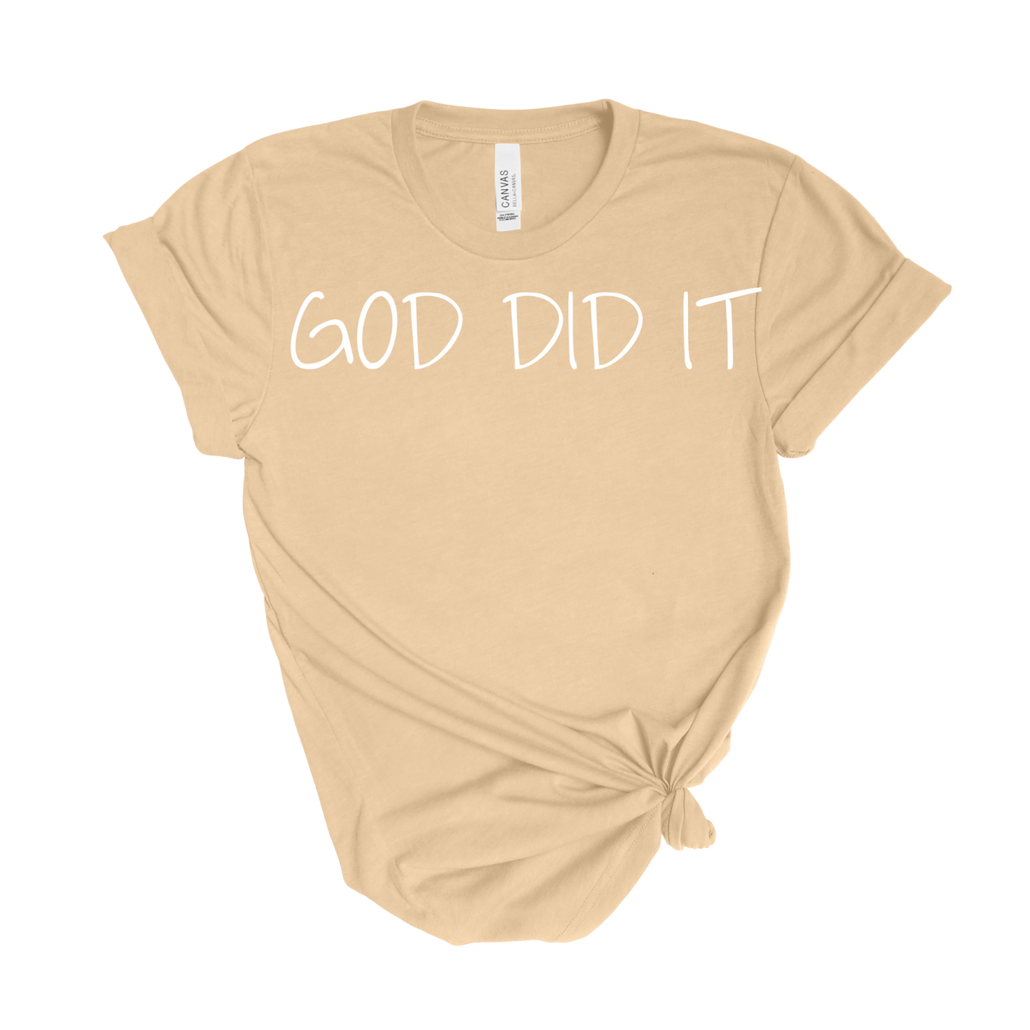 God Did It Tee